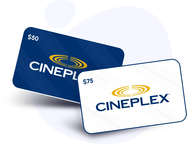 $50 CINEPLEX Gift Card