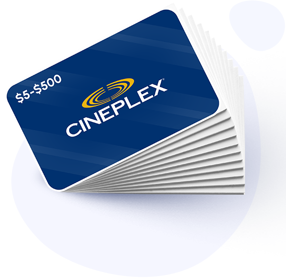 CINEPLEX Gift Cards